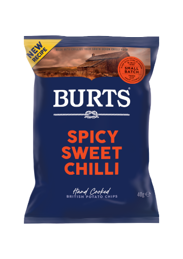 Picture of Burts Spicy Sweet Chilli Crisps 40g