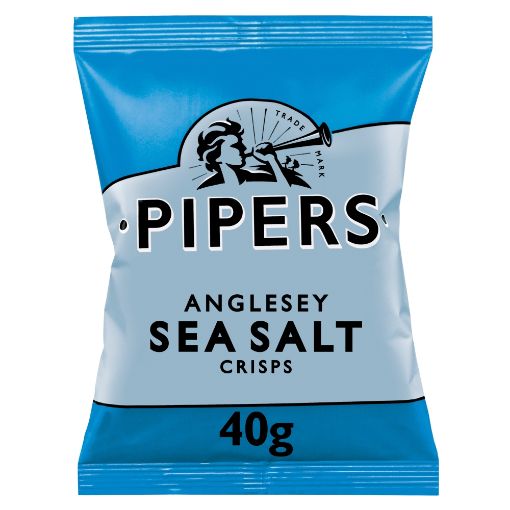 Picture of Pipers Anglesey Sea Salt Crisps 40x40g