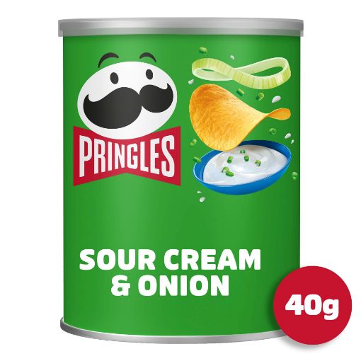 Picture of Pringles Crisps Sour Cream & Onion 40g
