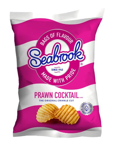 Picture of Seabrook Crisps Crinkle Cut Prawn Cocktail 31.8g