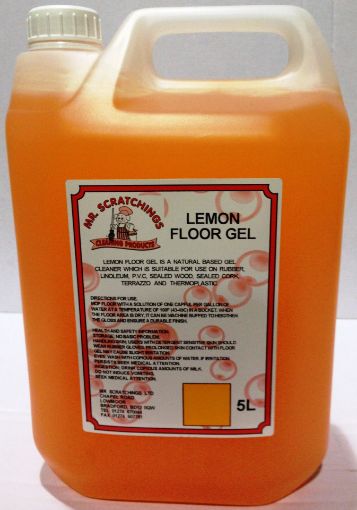 Picture of Mr Scratchings Floor Gel Lemon (1 x 5L)
