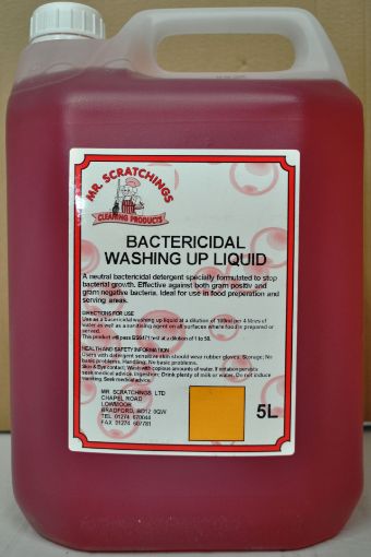 Picture of Mr Scratchings Washing Up Liquid Anti Bacterial (1 x 5L)