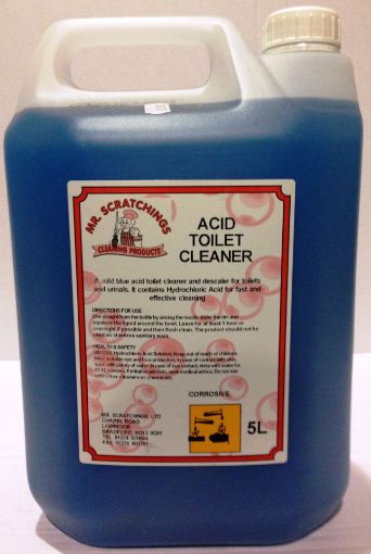 Picture of Mr Scratchings Toilet Cleaner Acid (1 x 5L)