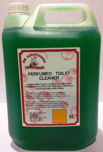 Picture of Mr Scratchings Toilet Cleaner Perfumed Non Acid (1 x 5L)