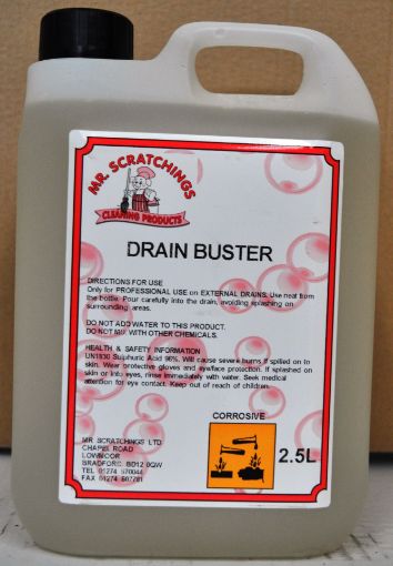Picture of Mr Scratchings Drain Buster (1 x 2.5L)