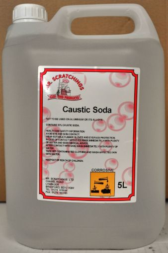 Picture of Mr Scratchings Caustic Soda (1 x 5L)