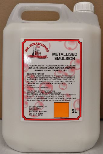 Picture of Mr Scratchings Metallised Floor Polish (1 x 5L)