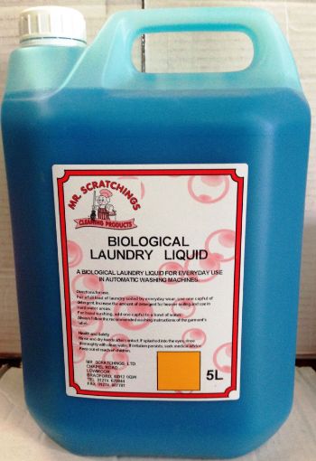 Picture of Mr Scratchings Bio Washing Machine Liquid (1 x 5L)