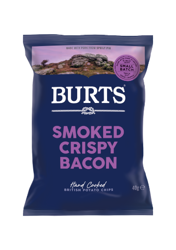 Picture of Burts Smoked Crispy Bacon  40g