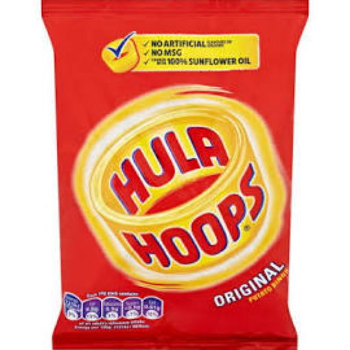 Picture of KP Snacks Hula Hoops Ready Salted 34g