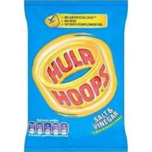 Picture of KP Snacks Hula Hoops Salt & Vinegar 34g