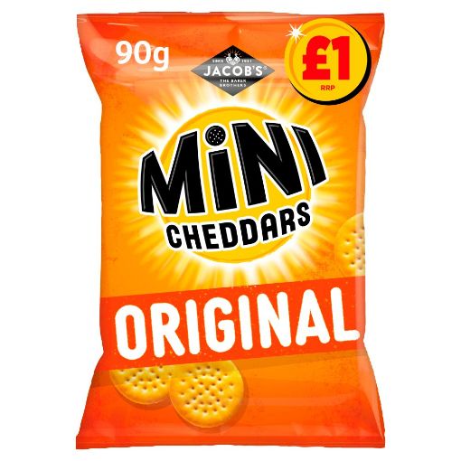 Picture of Jacobs Cheddars Original - £1 PM 90g