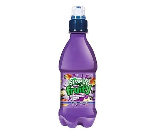 Picture of Barrs Simply Fruity Blackcurrant & Apple  Bottle  330ml