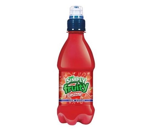 Picture of Barrs Simply Fruity Strawberry Bottle  330ml