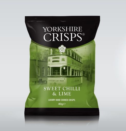 Picture of Yorkshire Crisps Sweet Chilli & Lime 40g