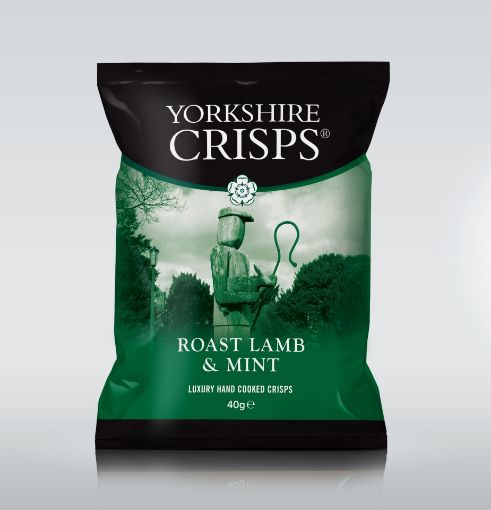 Picture of Yorkshire Crisps Roast Lamb & Mint 40g