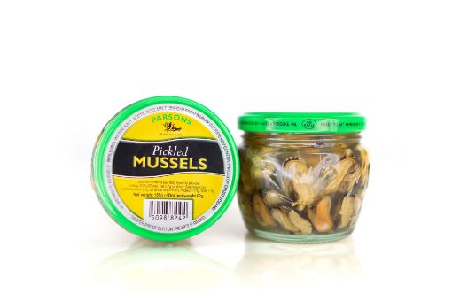 Picture of Parsons Pickles Mussels Jar 155g