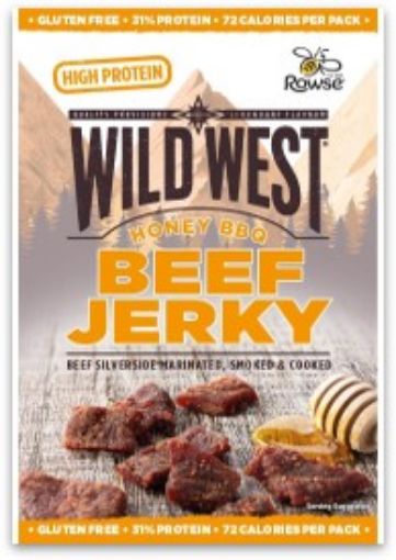 Picture of Wild West  Honey BBQ Beef Jerky 25g